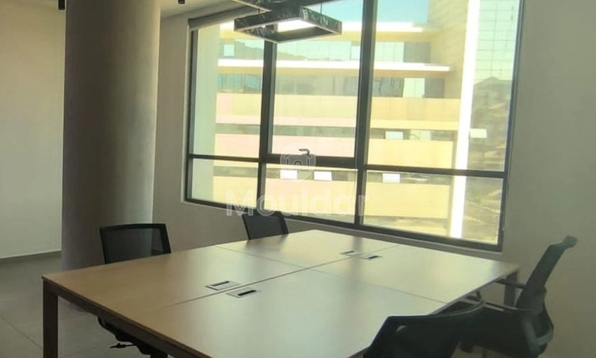 Casablanca'da Sidi Maarouf'ta 148 m² kiralık ofis - view 2