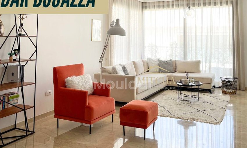 Appartement in Dar Bouazza te huur: 2 kamers, 129 m²