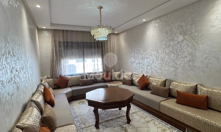 Appartement lumineux de 2 chambres à louer à Merkala, Tanger