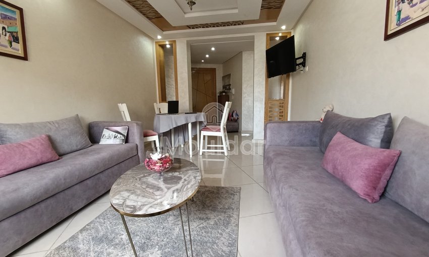 للايجار: شقة غرفتين في القنيطرة، 80م² - view 4