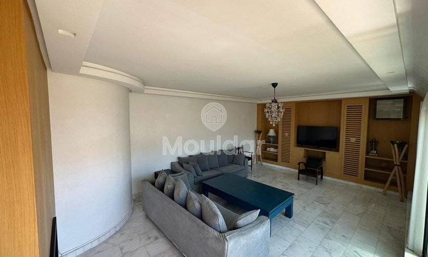 Charmante Wohnung zur Miete im Triangle d'Or von Casablanca - view 3