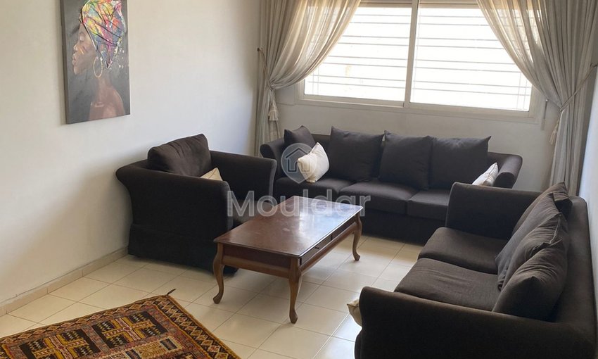 Apartment for rent in Rabat - Agdal: 100m², 2 bedrooms!