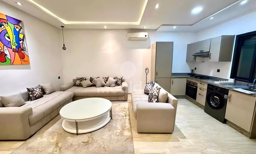 Modern Studio for Rent in the Heart of Casablanca Finance Modern Studio for Rent in the Heart of Casablanca Finance