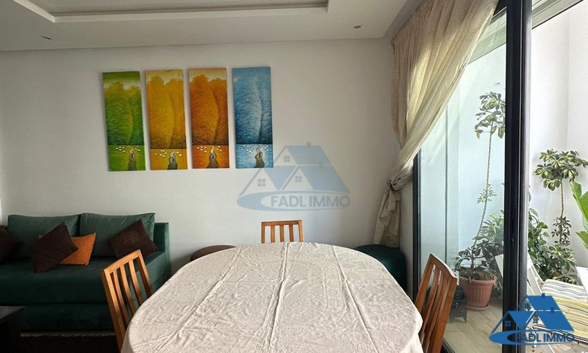 إيجار شقة أنيقة مفروشة حي الرياض الرباط - view 2