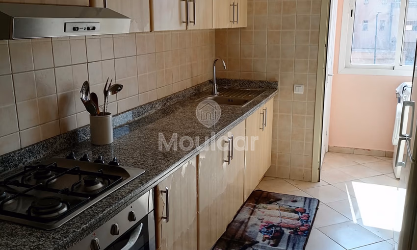 شقة مضيئة 2 غرفة نوم للإيجار في مراكش، 104م²!