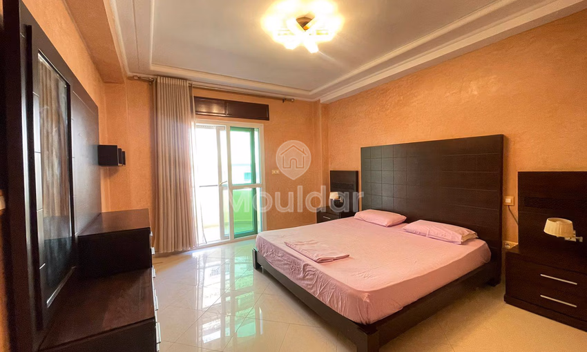 Charmant Appartement 3 Chambres à Louer à Tanger