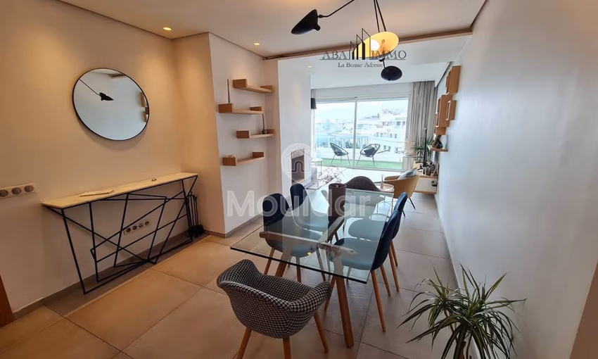 Appartements à Louer à Casablanca Palmier : 120m², 2 Chambres