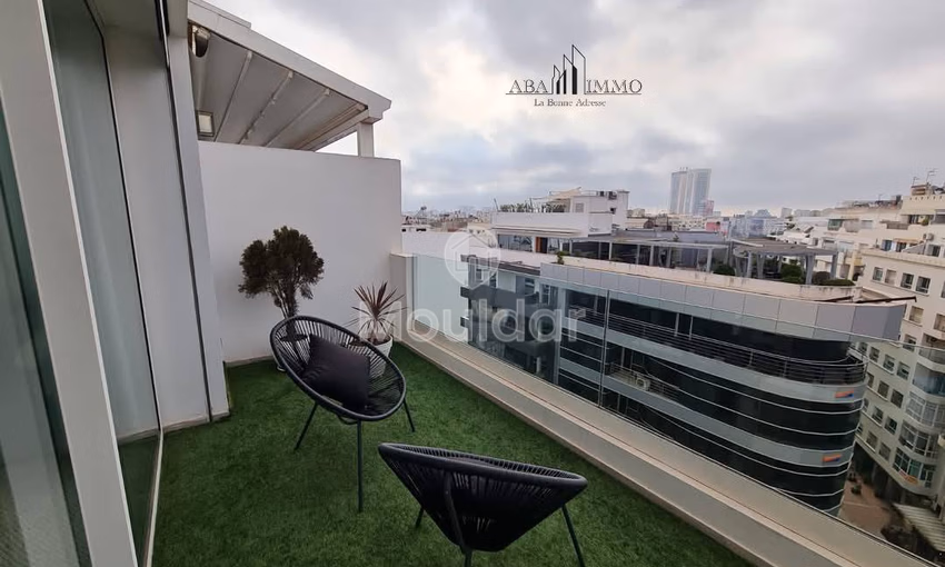 Appartements à Louer à Casablanca Palmier : 120m², 2 Chambres