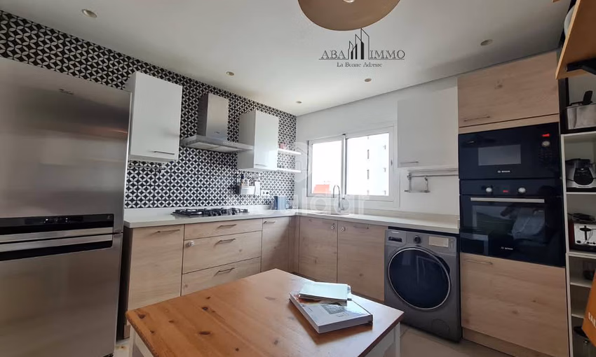 Appartements à Louer à Casablanca Palmier : 120m², 2 Chambres
