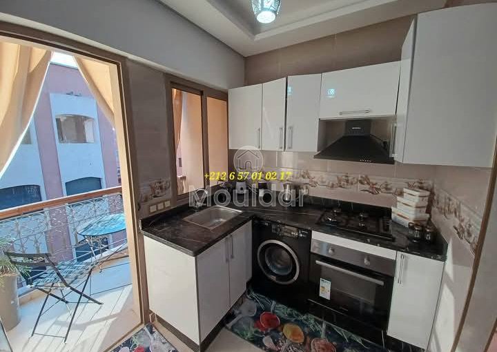 Bel appartamento in affitto, situato nel quartiere Acharaf a Marrakech. Dettagli dell'appartamento: - Tipo di immobile: appartamento - view 9