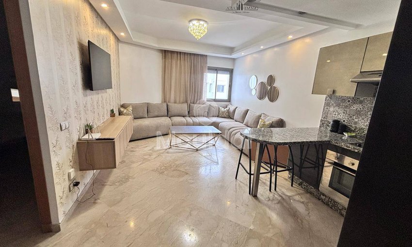 Studio te huur in Casablanca: Charmant 1-slaapkamer appartement - view 2