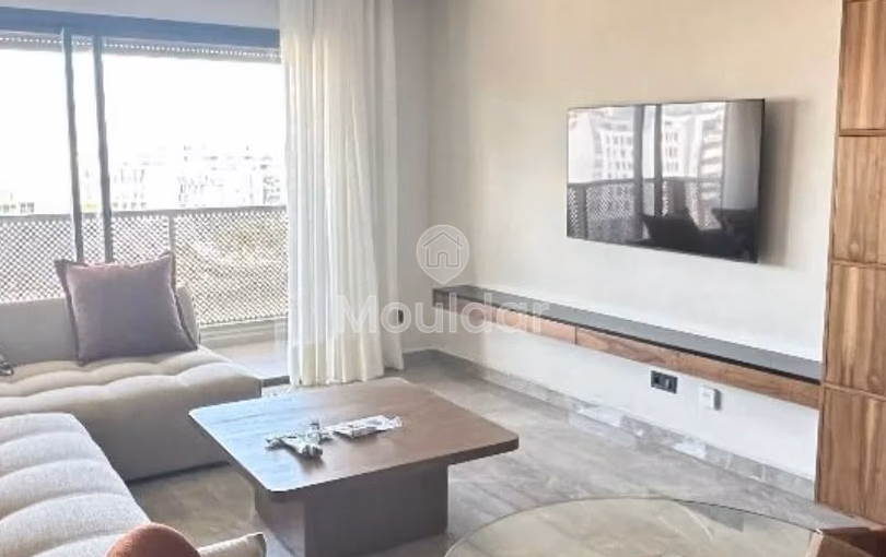 Studio for rent in Casablanca Finance City, 65 m² on the 8th floor