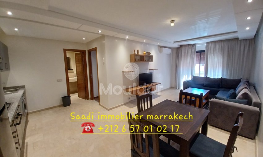 Charming Apartment for Rent in Guéliz, Marrakech – 1 Bedroom - view 3