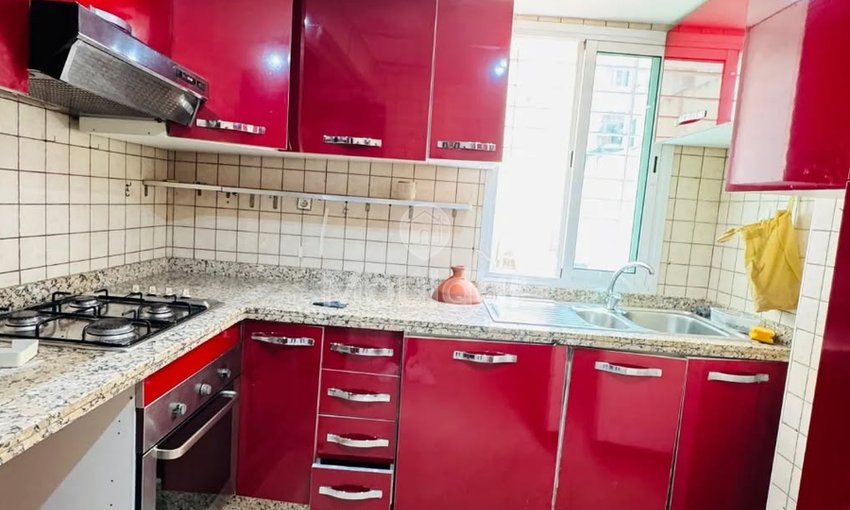 Casablanca huur is in Casablanca الدار البيضاء. Studio 4e verdieping 75 m2 lift zonder garage wijk les princesses 2 badkamers prijs 5300 DHS#Maroc #Casablanca #Rabat #Marrakech #Morocco - view 6