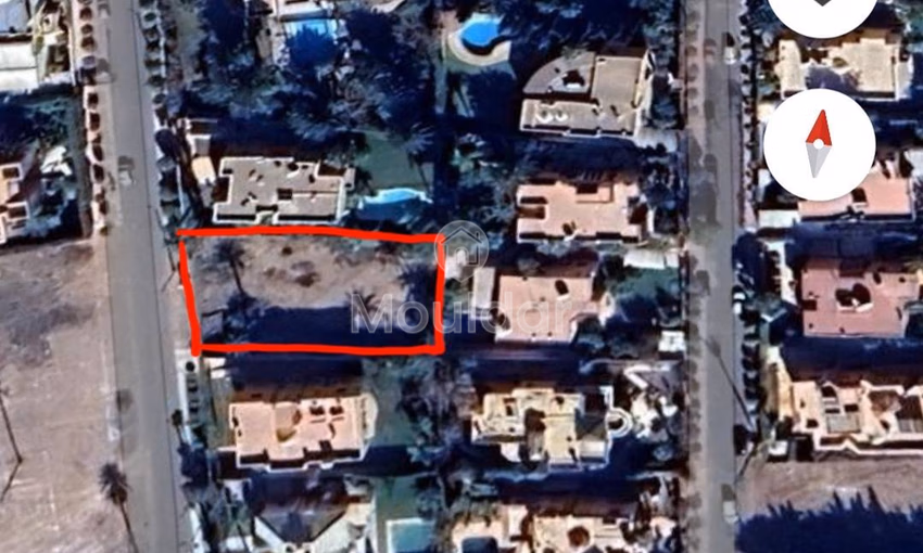 أرض للبيع في مراكش تارجا: فرصة فيلا فريدة