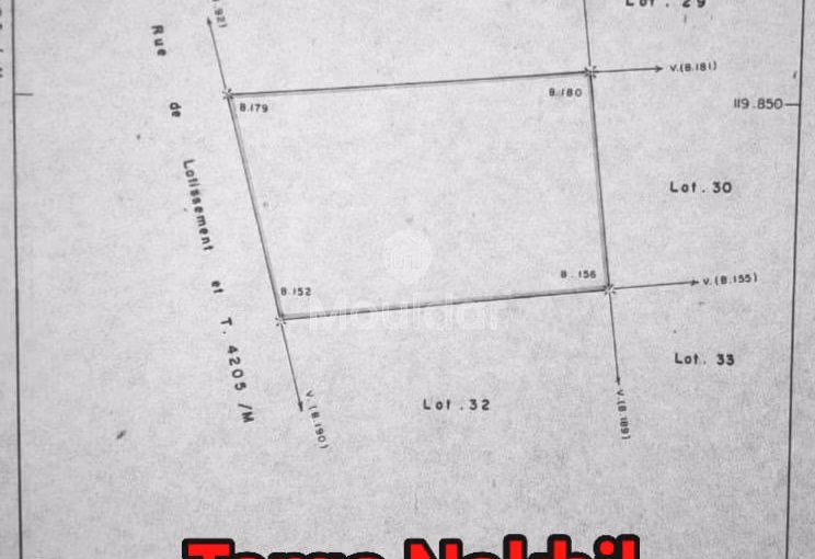 أرض للبيع في مراكش تارجا: فرصة فيلا فريدة