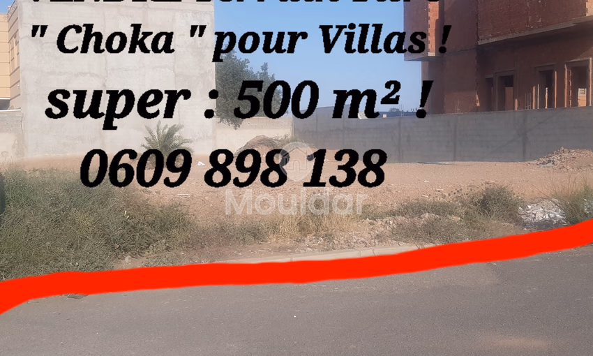 أرض للبيع في مراكش - تارغا: 500 م² من الفرص