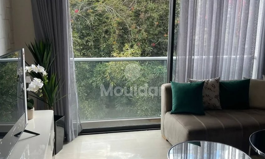 Studio amenajat de închiriat în Ain Diab, Casablanca - 54 m² - view 11
