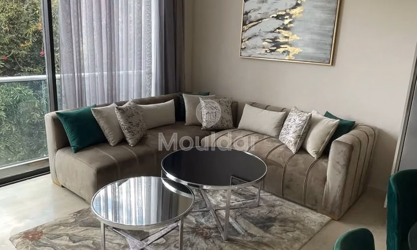 Studio moderne à louer à Aïn Diab, Casablanca - 54m²