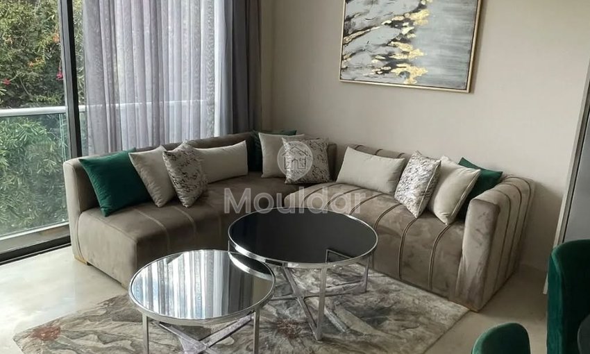 Studio amenajat de închiriat în Ain Diab, Casablanca - 54 m² - view 2