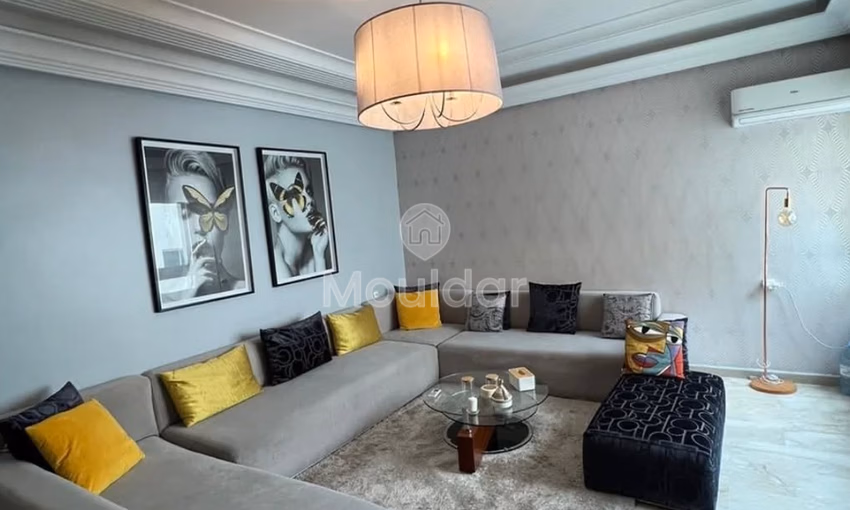 Charmant Appartement à Louer à Casablanca - 100m², 2 Chambres Charmant Appartement à Louer à Casablanca - 100m², 2 Chambres