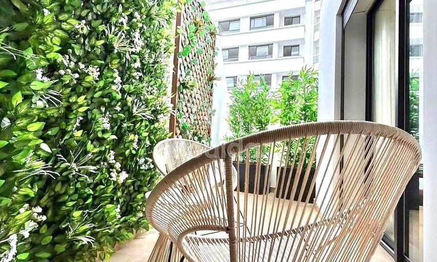 Studio Charme para Alugar em Casablanca - Gauthier, Espaço Único - view 9