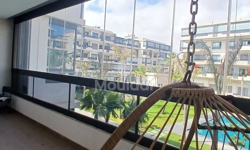 Casablanca huur is in ‎Casablanca الدار البيضاء‎. gemeubileerd appartement met 2 slaapkamers, woonkamer, jinane californie, 1e verdieping, 98 m², 12500 - view 12