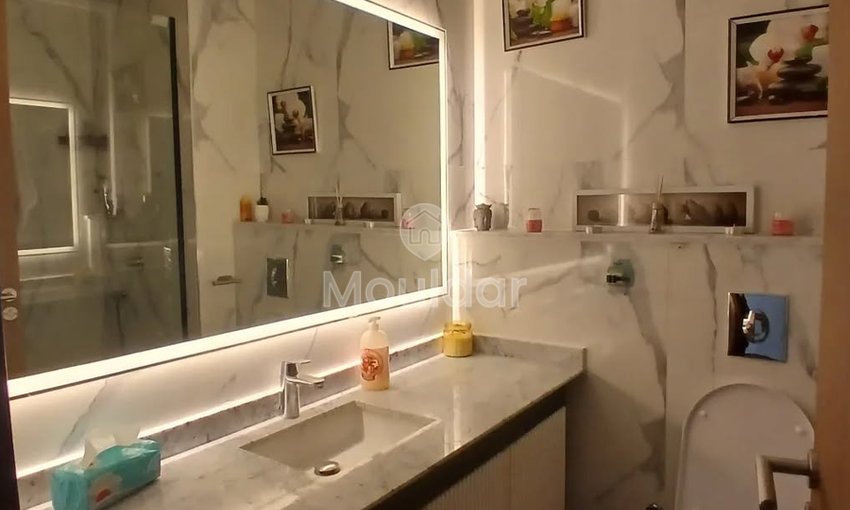 Casablanca huur is in ‎Casablanca الدار البيضاء‎. gemeubileerd appartement met 2 slaapkamers, woonkamer, jinane californie, 1e verdieping, 98 m², 12500 - view 16