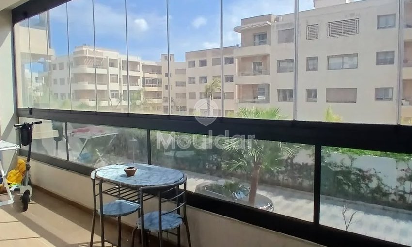 Casablanca huur is in ‎Casablanca الدار البيضاء‎. gemeubileerd appartement met 2 slaapkamers, woonkamer, jinane californie, 1e verdieping, 98 m², 12500 - view 11