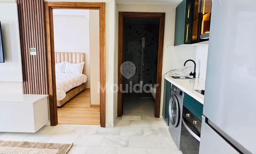 Encantador estudio en alquiler en Casablanca - Oulfa, 54m²