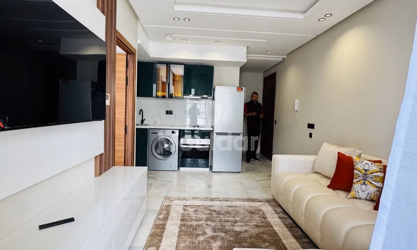 Encantador estudio en alquiler en Casablanca - Oulfa, 54m²