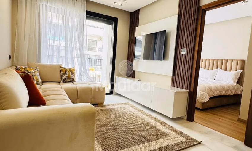 Encantador estudio en alquiler en Casablanca - Oulfa, 54m²