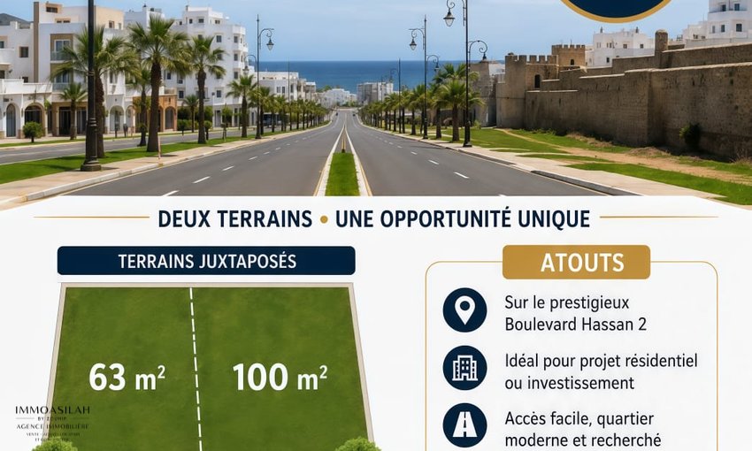land lots in the center of Asilah
