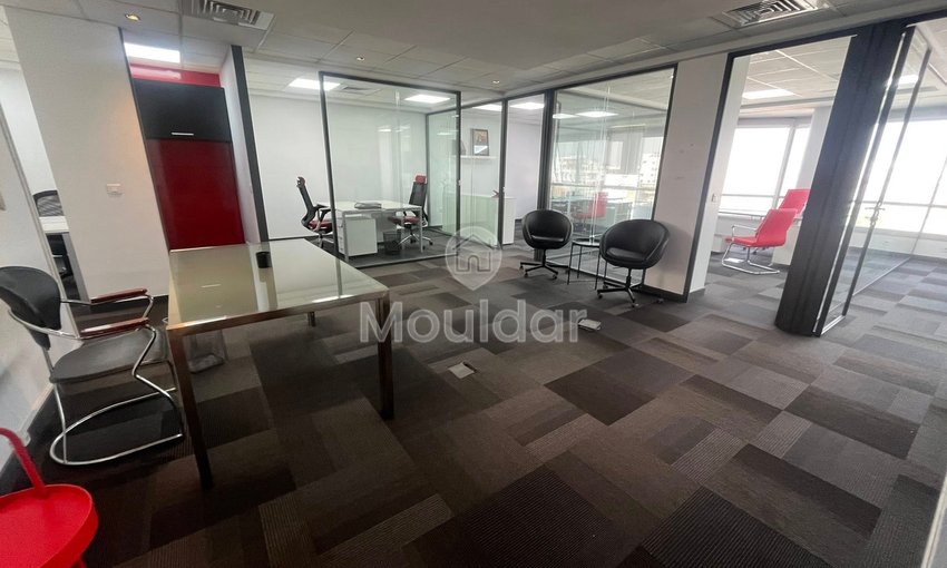 Location Bureau Moderne à Casablanca - Sidi Belyout, 130m² - view 4