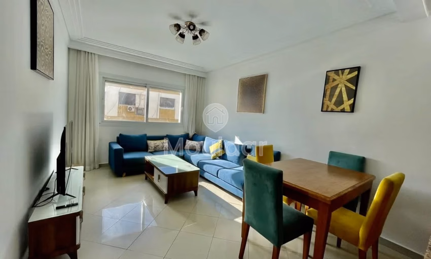 ستوديو ساحر للإيجار في الدار البيضاء - المعاريف، 54م²