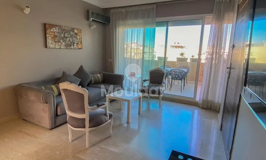 Studio for Rent in Casablanca: Stunning View on the 7th Floor - view 2