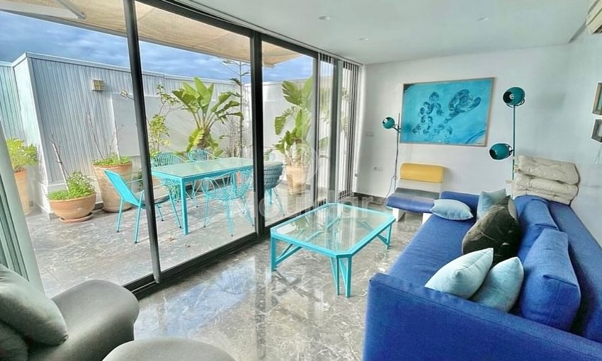 شقة دوبلكس واسعة للإيجار في الدار البيضاء - RACINE، 210م² - view 3