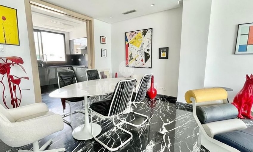 شقة دوبلكس واسعة للإيجار في الدار البيضاء - RACINE، 210م² - view 2