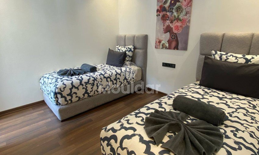 Licht appartement te huur in Guéliz, Marrakech – 3 slaapkamers - view 10