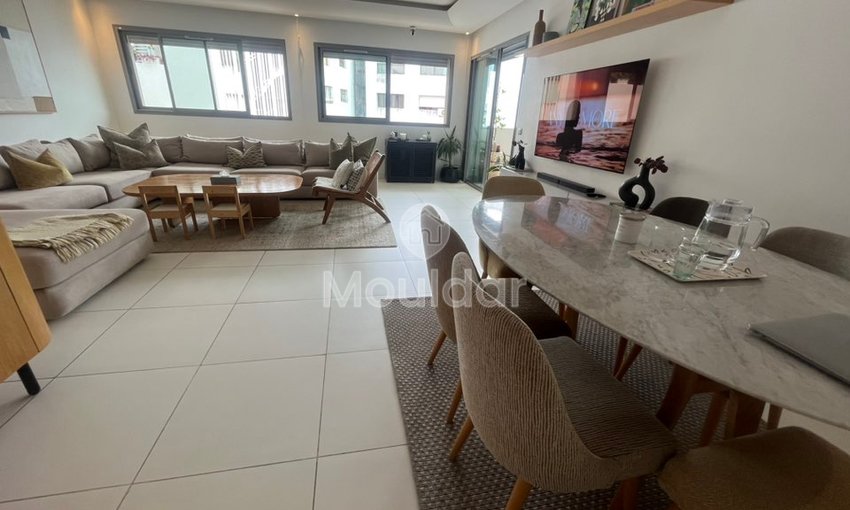 Apartment for Rent: 3 Bedrooms in the Golden Triangle, Casablanca - view 4