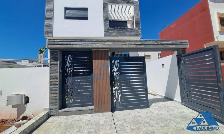 Vente magnifique villa neuve a alliance mehdia