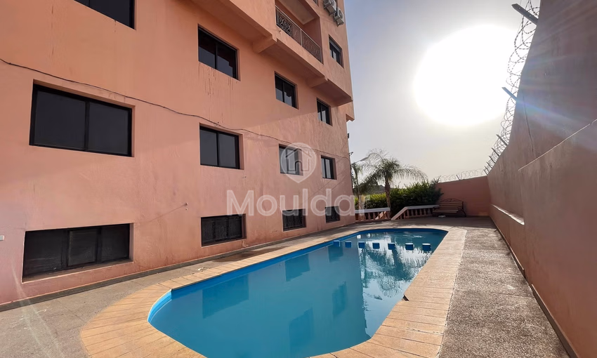 En Alquiler: Apartamento de 2 Habitaciones en Marrakech, Confort y Estilo