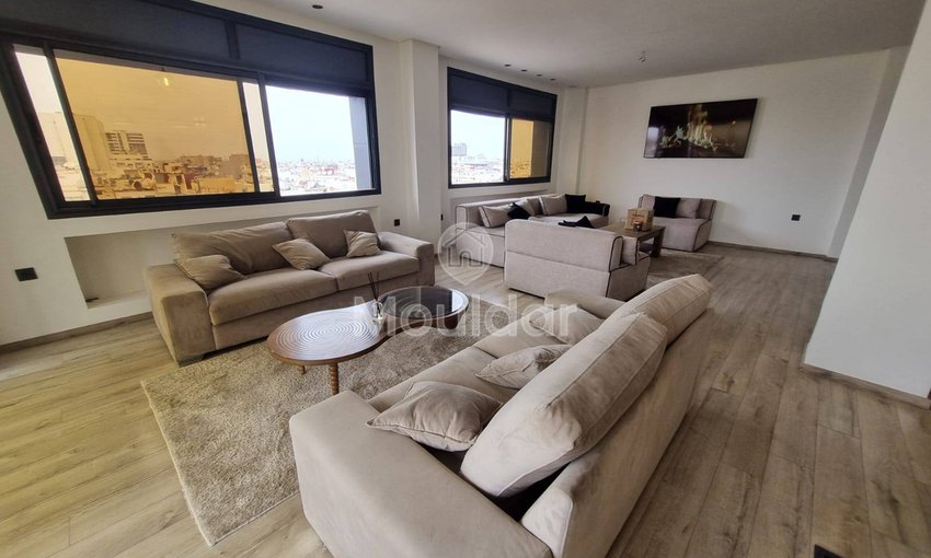 Appartamento di lusso con 2 camere da letto in affitto a Casablanca Maarif - view 3