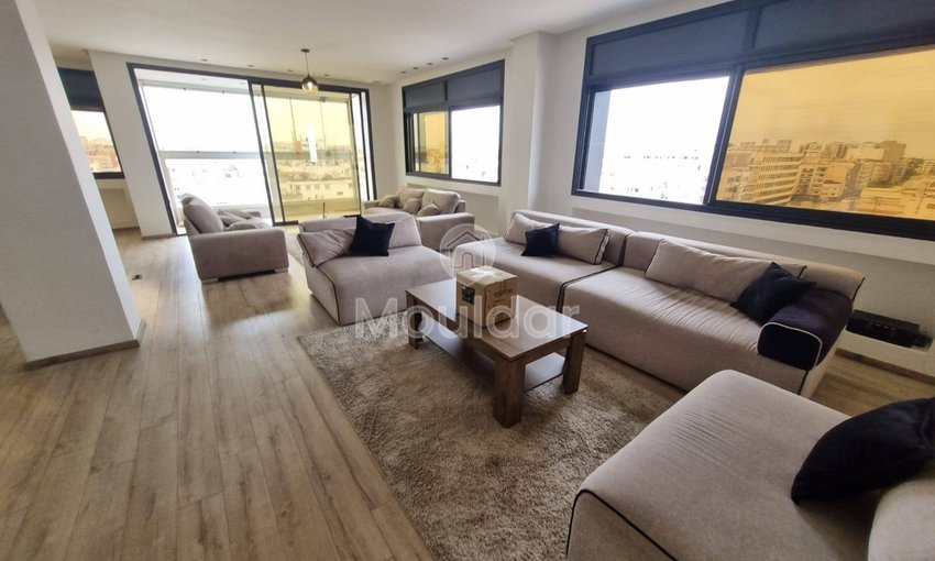 Appartamento di lusso con 2 camere da letto in affitto a Casablanca Maarif - view 4