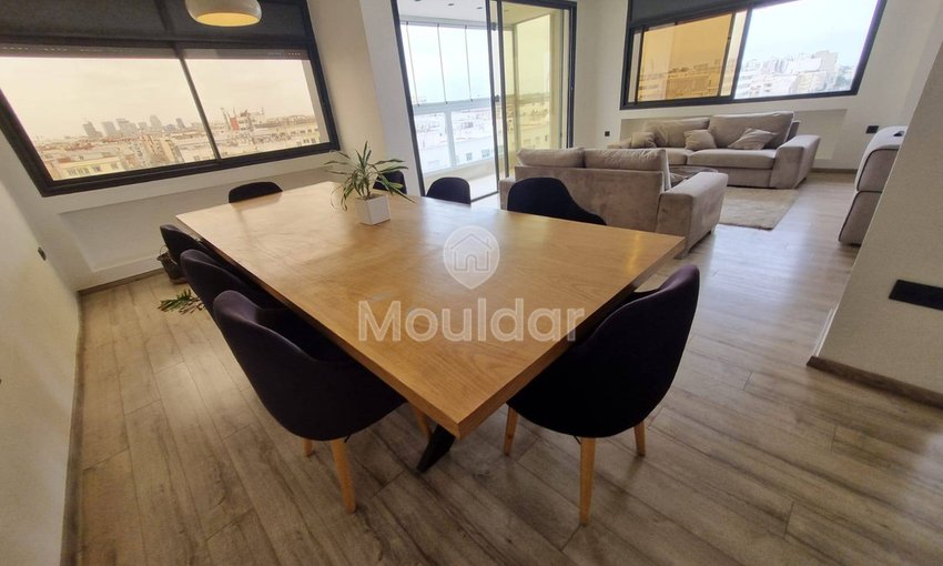 Appartamento di lusso con 2 camere da letto in affitto a Casablanca Maarif - view 10