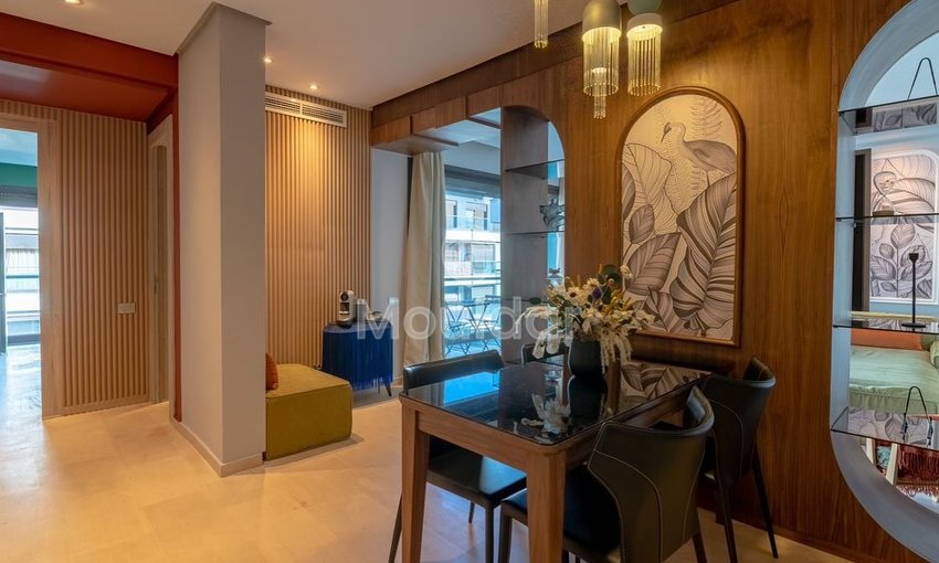 Appartement zu vermieten in Aïn Diab: 2 Schlafzimmer - view 8