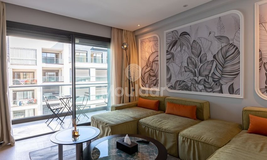 Appartement zu vermieten in Aïn Diab: 2 Schlafzimmer - view 2