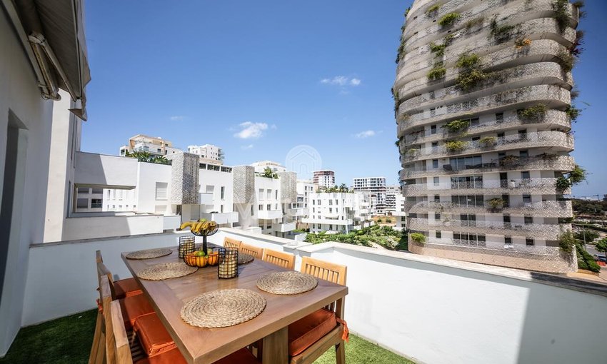 للايجار: شقة حديثة مكونة من غرفتي نوم في الدار البيضاء - view 7