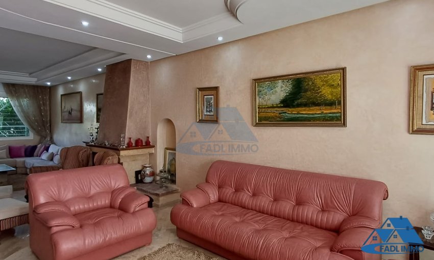 SALE OF VILLA IN AL MOUNTALAK 2 NEIGHBORHOOD RABAT - view 5