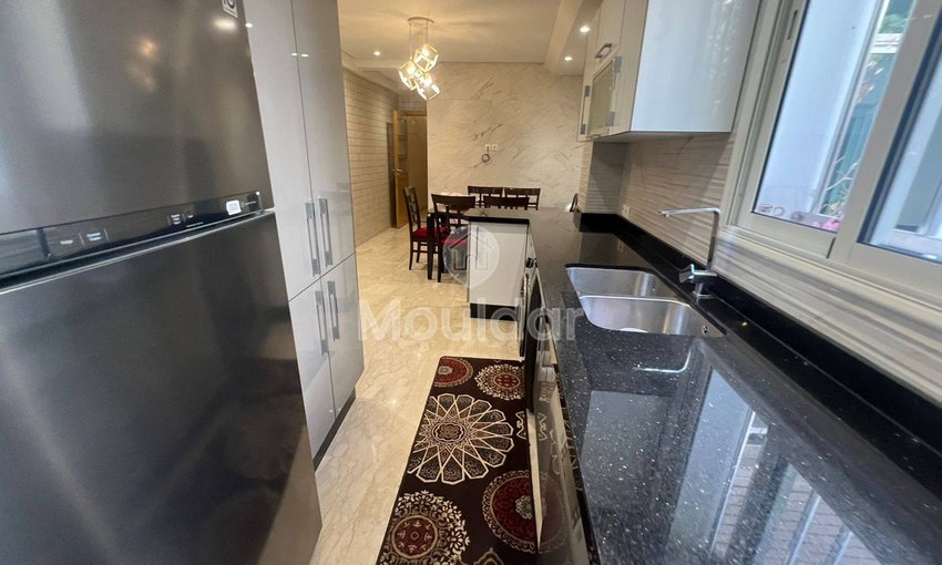 Charmante 3-Zimmer-Wohnung zur Miete in Racine, Casablanca - view 15